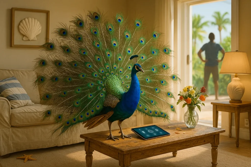 A Peacock in the Penthouse: Unbelievable True Airbnb Storie