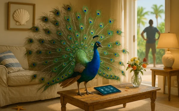 A Peacock in the Penthouse: Unbelievable True Airbnb Storie