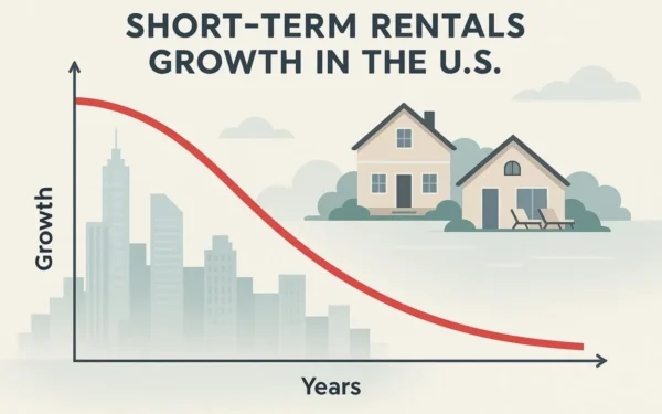 U.S. Short-Term Rental Supply Growth Slows: What It Means for Hosts and Investors