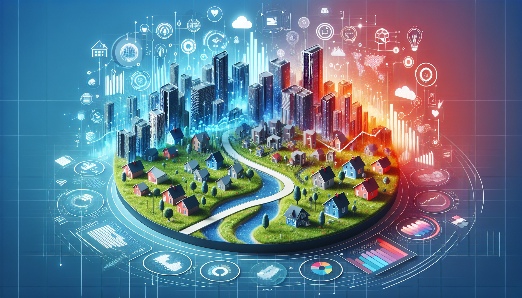 Featured image for Data-Driven Strategies: Navigating Urban vs. Suburban Short-Term Rental Markets in 2025