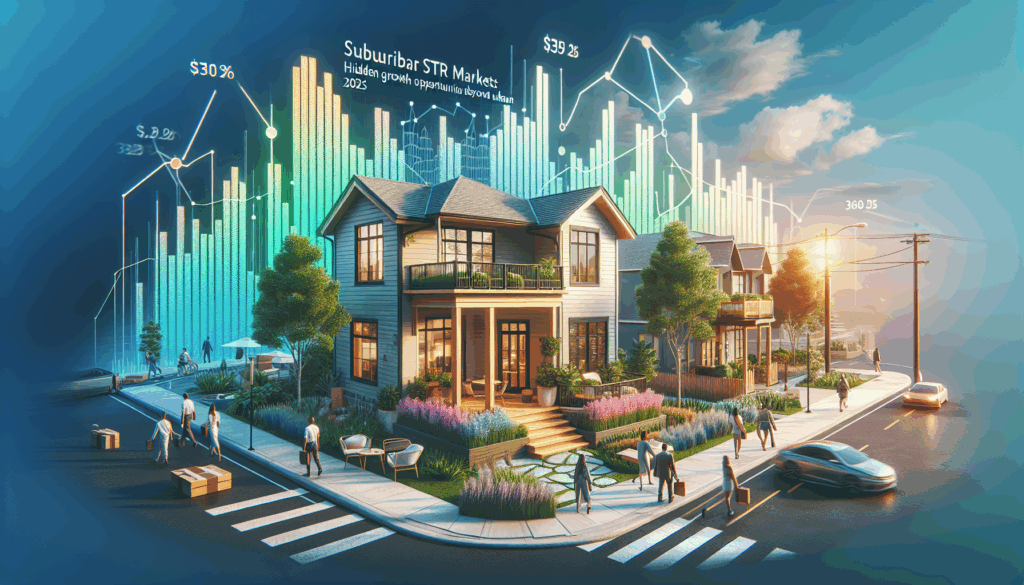 Featured image for Suburban STR Markets: Hidden Growth Opportunities Beyond Urban Centers in 2025