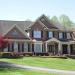 Modern house, real estate