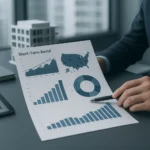 Data visualization showing short-term rental market trends and statistics for 2026