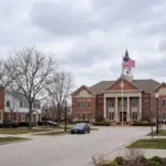 Arlington Heights Illinois suburban streetscape representing the village short-term rental ban