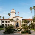 Santa Barbara courthouse building representing city STR regulatory framework