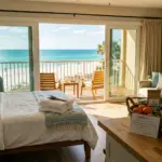 A freshly prepared vacation rental condo with ocean view, ready for spring break guests