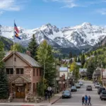 Colorado Rocky Mountain town with government buildings representing STR regulatory landscape