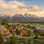 Jackson Hole Wyoming vacation rental market with Teton Mountain Range in background