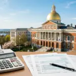 State government building representing 2026 short-term rental tax changes in Rhode Island and Hawaii