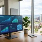 STR market performance data dashboard showing Q1 2026 occupancy and revenue trends across U.S. markets