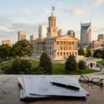 Tennessee State Capitol building in Nashville representing state short-term rental regulations