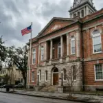 Chatham County Georgia courthouse government building short-term rental buffer zone vote 2026