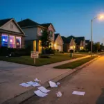 Houston residential neighborhood showing tension between short-term rental properties and permanent residents