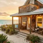 Beachfront vacation rental property during Memorial Day weekend showing high booking demand in coastal STR markets