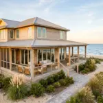Vacation rental beach house representing STR investment analysis for 2026