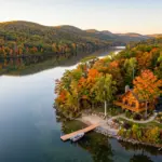 Pocono Mountains Pennsylvania lakefront cabin vacation rental investment market 2026
