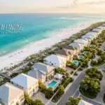 Gulf Coast vacation rental market aerial view showing recovering STR occupancy rates in 2026