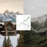 Comparison of Jackson Hole and Gatlinburg vacation rental property appreciation trends 2026