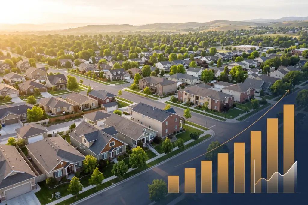 Chart showing STR supply trends and RevPAR data across US markets in 2026