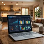 PriceLabs Athena AI revenue analyst dashboard showing STR property analytics and recommendations
