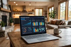 PriceLabs Athena AI revenue analyst dashboard showing STR property analytics and recommendations