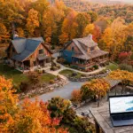 Vacation rental properties with autumn foliage, investor planning for 2027 STR strategy